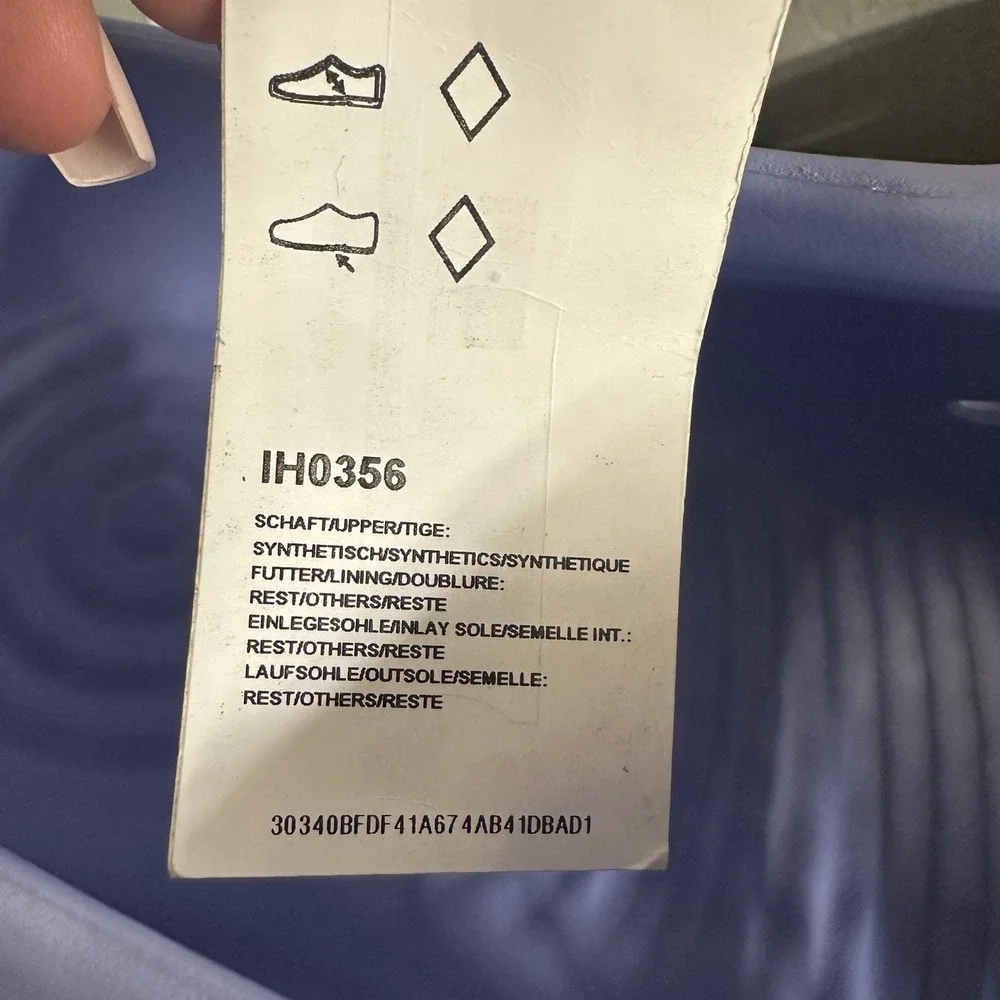 Adidas adiFOM IIInfinity M Slides Men Size 15 Blue Foam Mules NEW IH0356